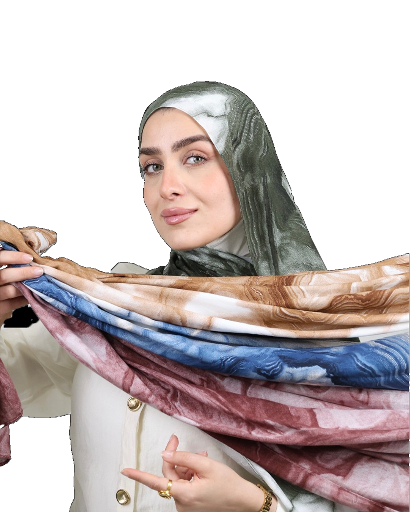 الأوشحة المطبوعة